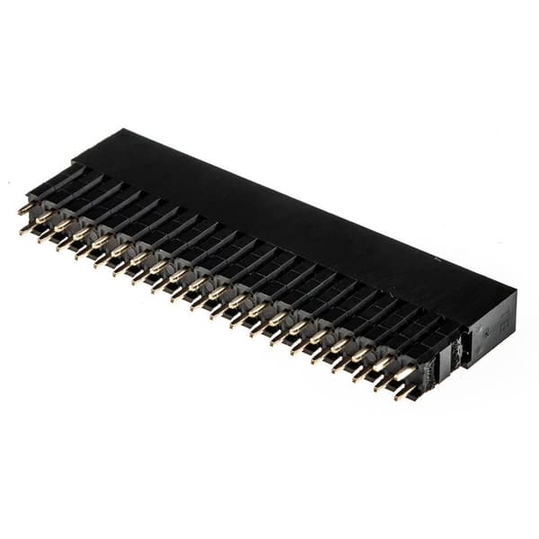 Phoenix Contact PSTD 0,65X0,65/40-2,54 Raspberry Pi® honkontakt Svart Lämplig för (enkorstdator) Raspberry Pi® 1 st