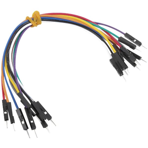 MikroElektronika MIKROE-513 Jumper-kabel Raspberry Pi, Banana Pi, Arduino [10x Wire Bridge-kontakt - 10x Wire Bridge-ko