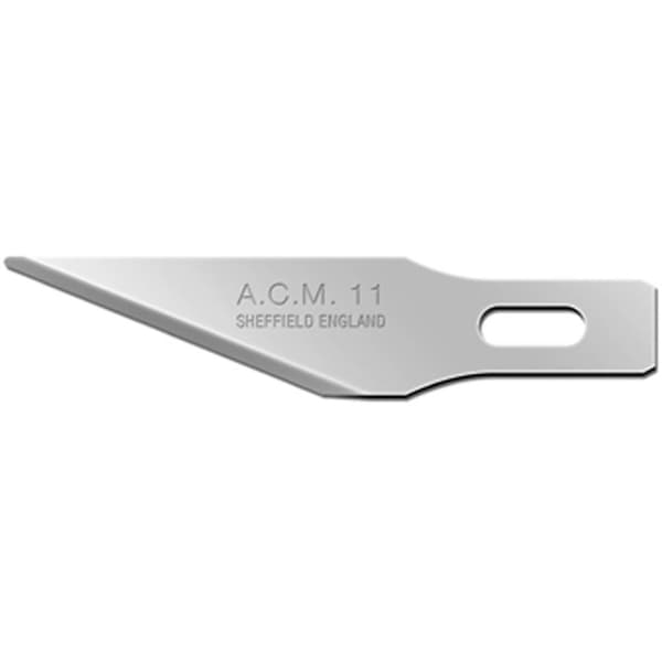 ACM11 SM Skalpellblad 40 mm Kol Kol 50 st