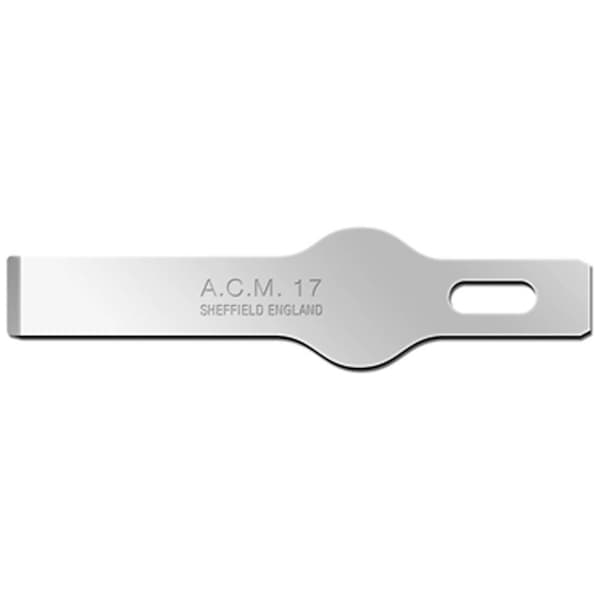 ACM17 SM Skalpellblad 43 mm Kol Kol 50 st