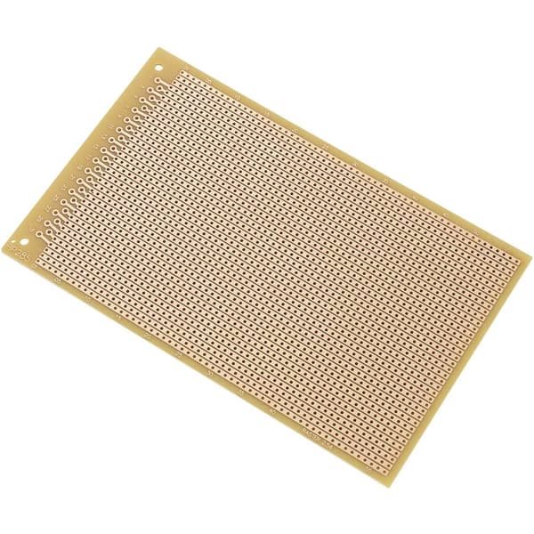 TRU COMPONENTS SU527466 Eurokort Laminerat papper (L x B) 160 mm x 100 mm 35 µm Rastermått 2.54 mm Innehåll 1 st