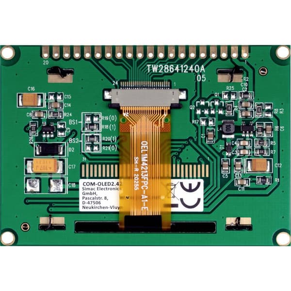Joy-it Displaymodul 6.1 cm (2.42 tum) 128 x 64 Pixel
