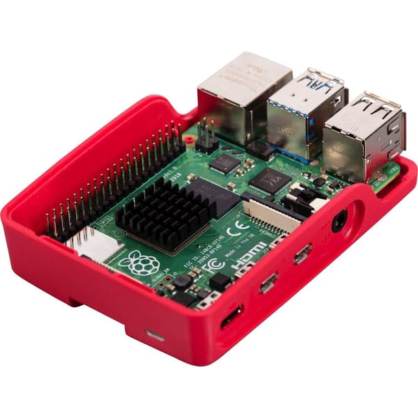 Raspberry Pi® RB-Case-Fan Aktiv fläkt Passar till: Raspberry Pi® Vit