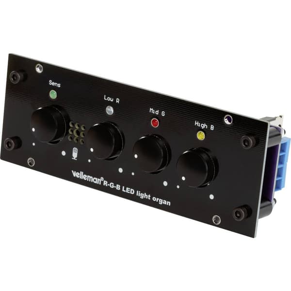 Whadda WSL209 RGB-LED-ljusorgel Utförande: Byggsats 12 V, 24 V
