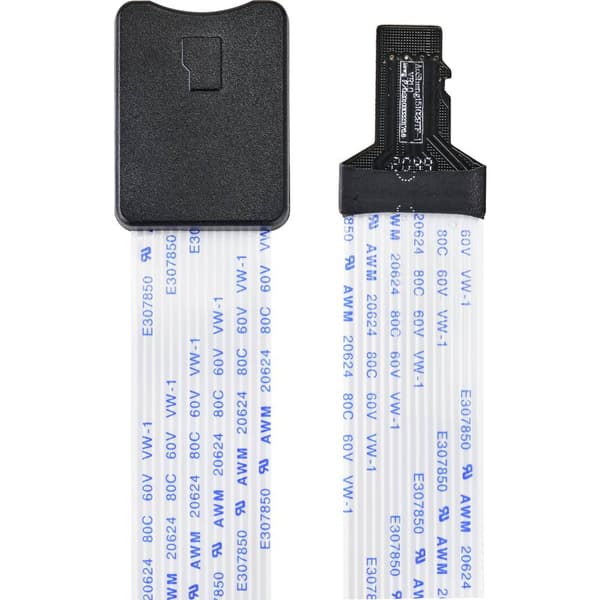 TRU COMPONENTS Kabeluppsättning Raspberry Pi®, Banana Pi, Asus, Rock Pi [1x MicroSD-kontakt - 1x MicroSD-kort-slot] 0.5