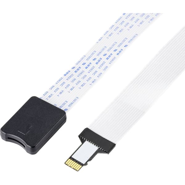 TRU COMPONENTS Kabeluppsättning Raspberry Pi®, Banana Pi, Asus, Rock Pi [1x MicroSD-kontakt - 1x MicroSD-kort-slot] 0.5