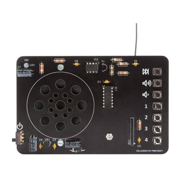 Waddda WSAH194 digital styrd FM-radio