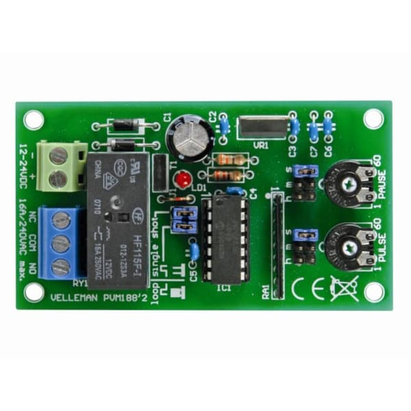 Whadda WST188 1 s - 60h Pulse-Pause-timer