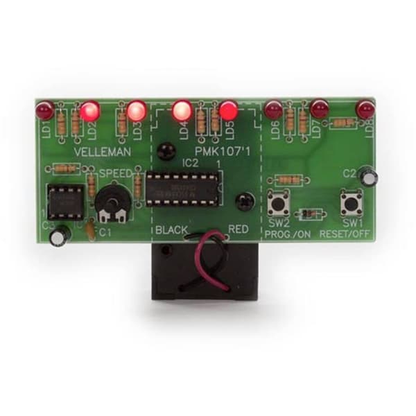 Whadda WSL109 LED-byggsats LED-chaser.