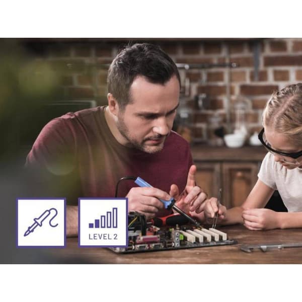 Whadda WSG135 LED-byggsats elektronisk beslutsfattare.