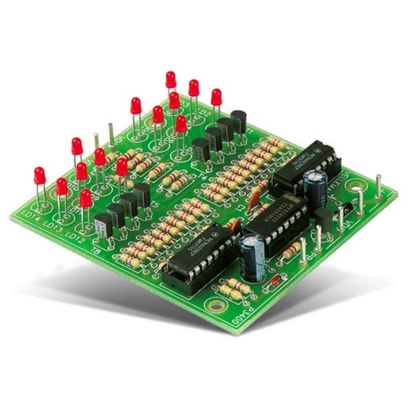 Whadda WSG3400 LED-byggsats Dual Electronic Dice.