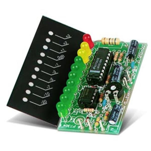 Whadda WSAH4304 R20 VU-meter 10 lysdioder