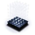 Miniatyrbild 1 av 2: Whadda WSL8018W LED-byggsats 3D-LED-kub 5 x 5 x 5 (vita LED)