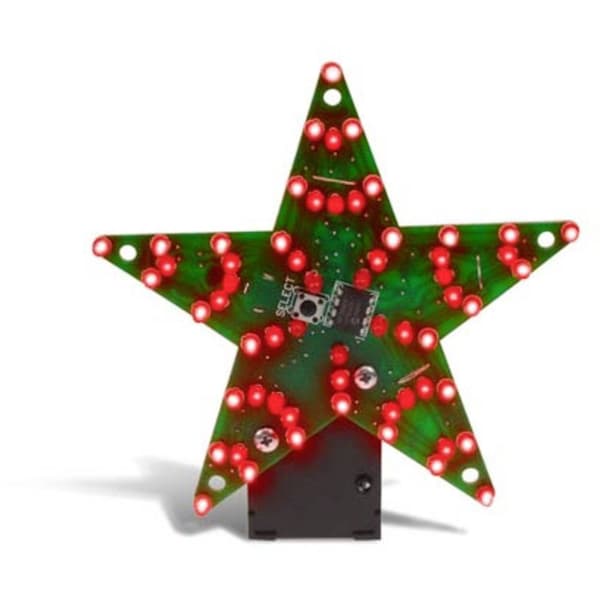 Whadda WSSA170 LED byggsats 60-LED-Multi-effekt-Star