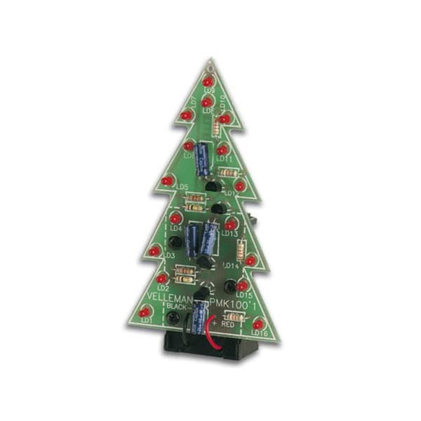 Wadda WSSA100 LED-byggsats elektronisk julgran
