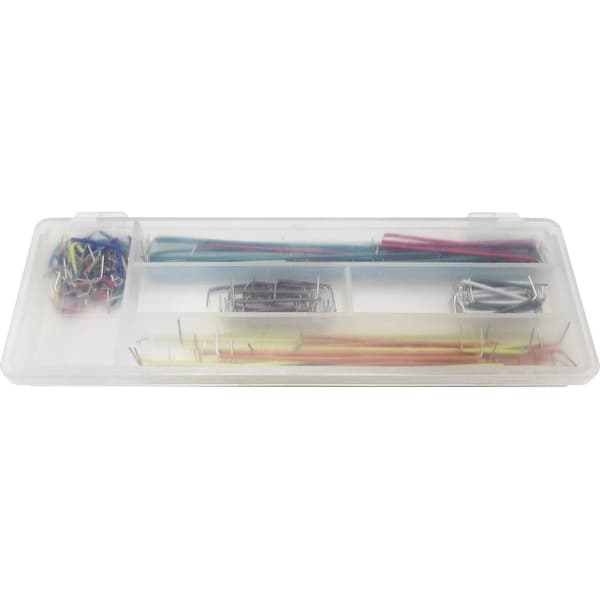 TRU COMPONENTS Jumper-kabel Arduino [1x Wire Bridge-uttag - 1x Wire Bridge-uttag] Flerfärgad