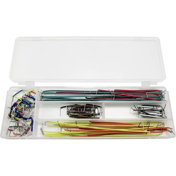 TRU COMPONENTS Jumper-kabel Arduino [1x Wire Bridge-uttag - 1x Wire Bridge-uttag] Flerfärgad