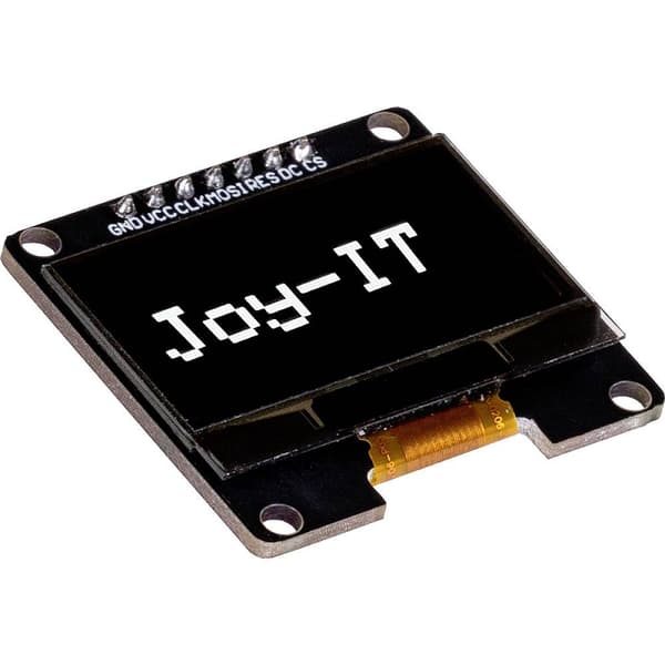 Joy-it SBC-OLED01.3 Displaymodul 3.3 cm (1.3 tum) 128 x 64 Pixel Passar till: Arduino, Raspberry Pi, ASUS Tinker Board,
