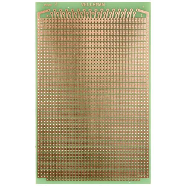 Velleman ECS2 Eurokort (L x B) 160 mm x 100 mm Innehåll 1 st