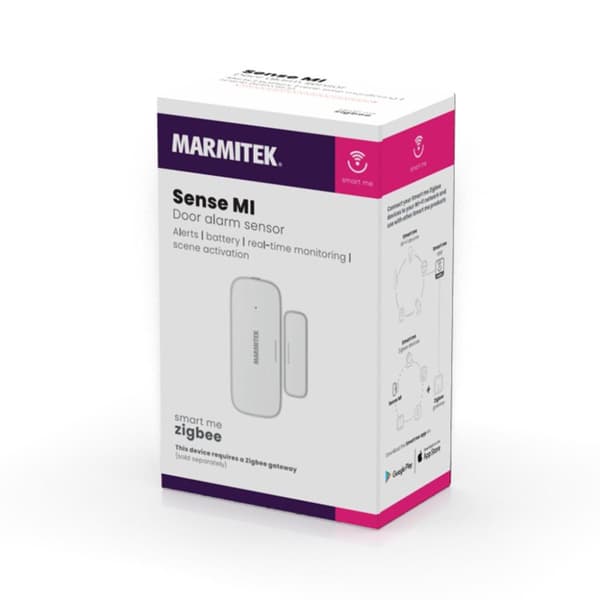 Marmitek Smart Zigbee Sense-Mi dør åben hvid