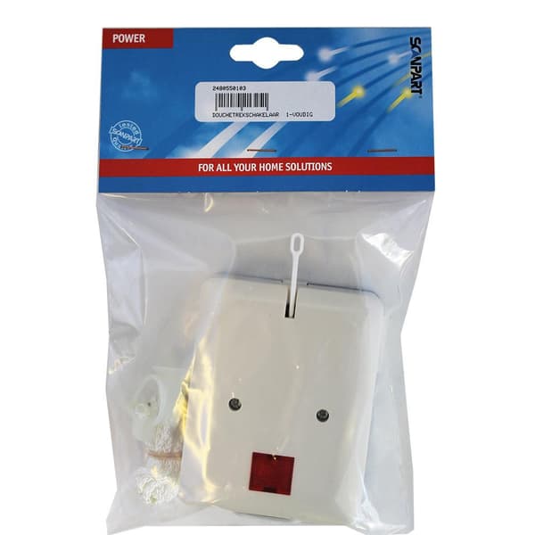 Scanpart Suihkun vetokytkin 1-kertainen