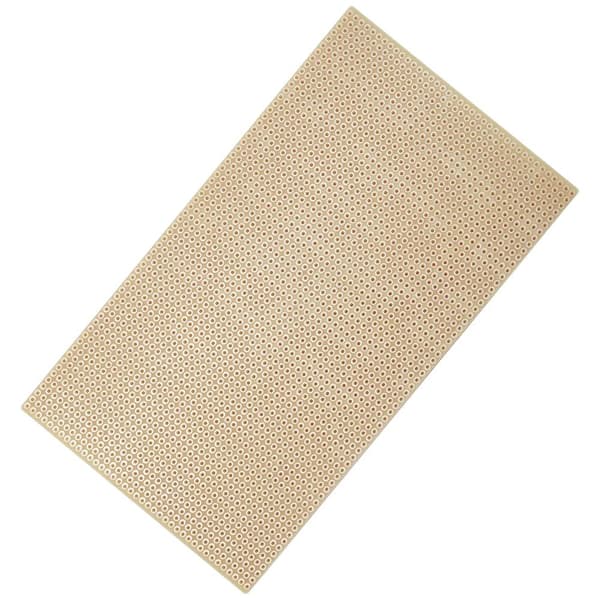 Quadrios 1906SA042 Kretskort Laminerat papper (L x B) 160 mm x 100 mm 35 µm Rastermått 2.5 mm Innehåll 1 st