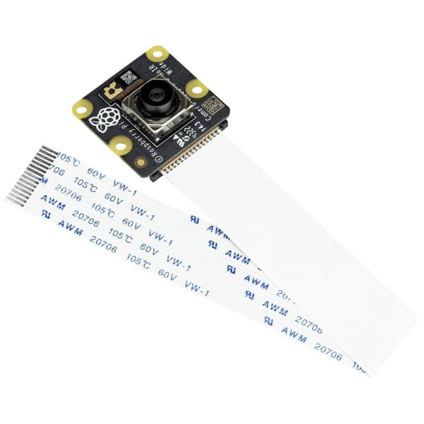 Raspberry Pi® SC0875 Camera Module 3 Wide NoIR CMOS färg-kameramodul Passar till: Raspberry Pi®