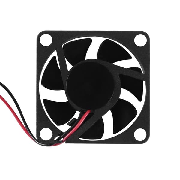Borstlös Fläkt 3510 35mm Kylfläkt med Skruvar för Raspberry Pi 4