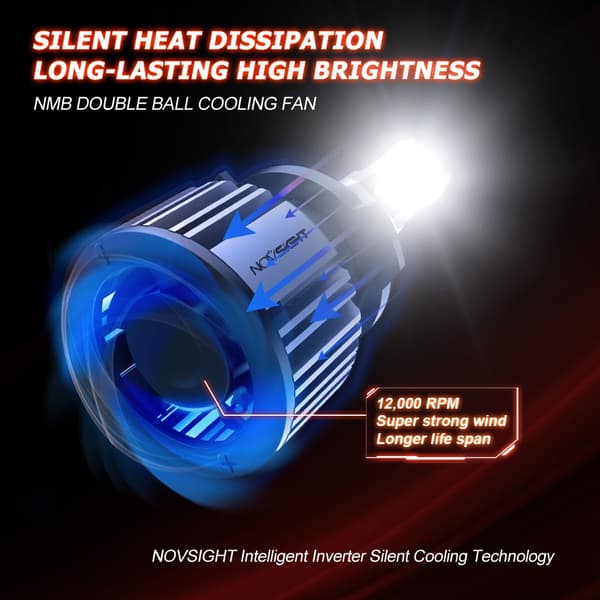 Auton LED-ajovalot, H4 H1 H3 H7 H11 H8 H9 9005 9006 9007 9012, 72W 10000LM 6000K