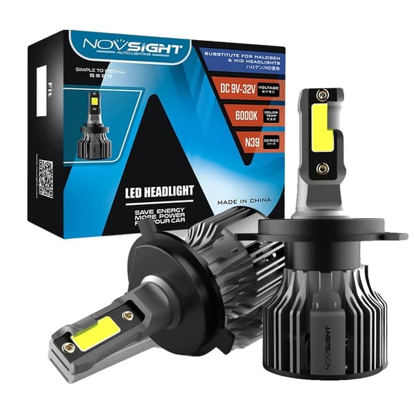 Auton LED-ajovalot, H4 H1 H3 H7 H11 H8 H9 9005 9006 9007 9012, 72W 10000LM 6000K