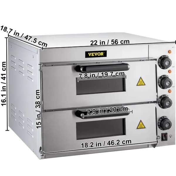 Pizzaovn, Dobbeltlag, Multifunktionel
