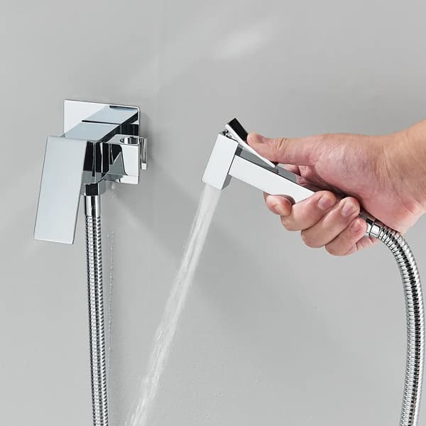 Badrum Bidet Kran, Högtryck, Krom