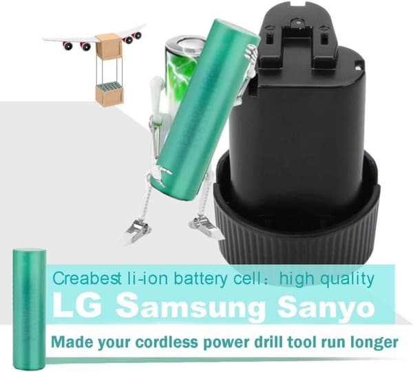 Makita-akku, 10,8V, Li-ion