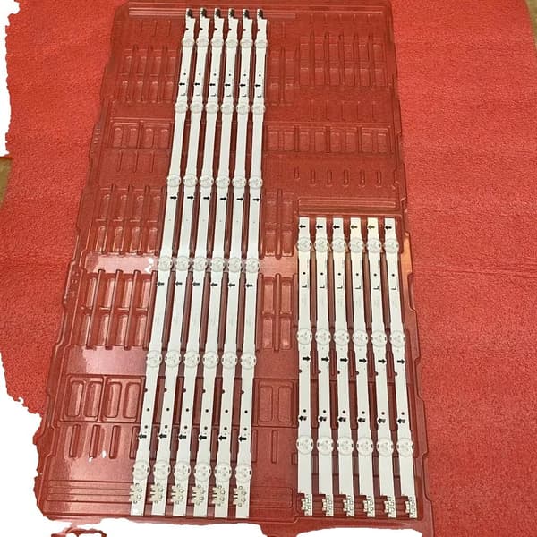 LED-nauha Samsungille, UE48J5530, UE48J5500AK, UE48H6240, UE48H6670, UE48J6275SU, UE48J5510AK, UE48J6270, UE48J6250, UE48J6250SU, 12 kappaletta