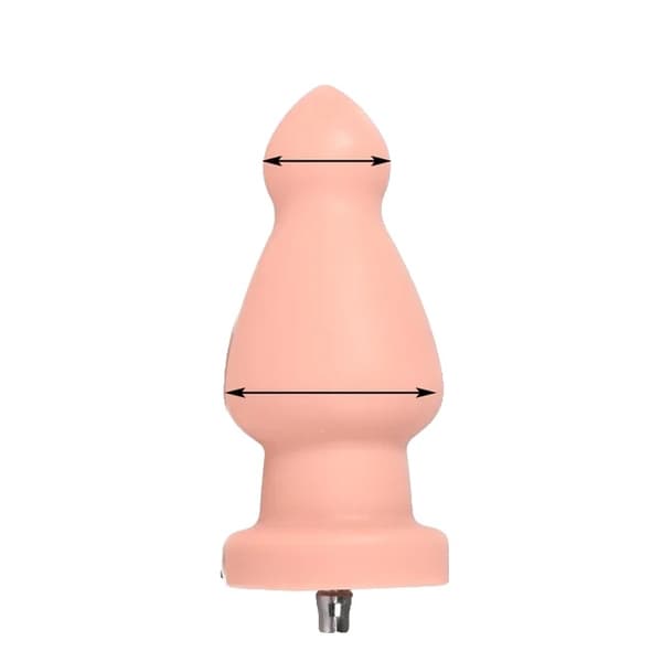 Sexmaskine tilbehør, VAC-U-Lock, store sorte og hudfarvede dildoer.