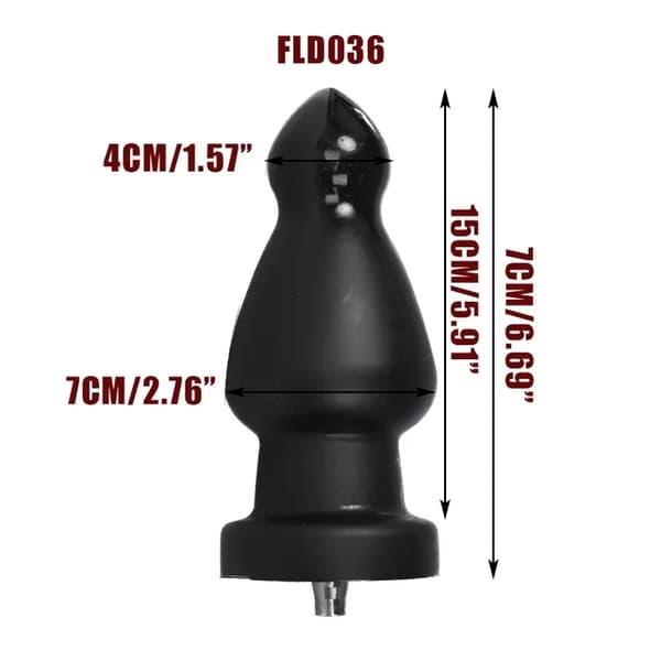 Sexmaskine tilbehør, VAC-U-Lock, store sorte og hudfarvede dildoer.