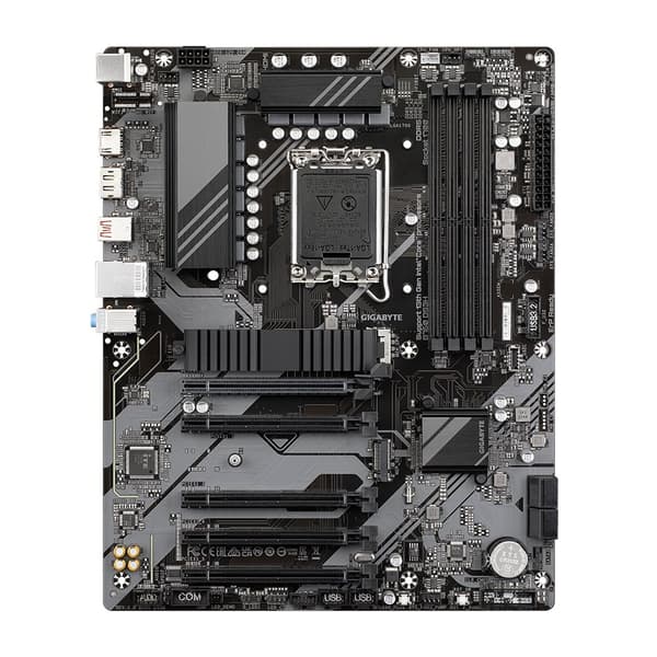 Mainboard|GIGABYTE|Intel B760 Express|LGA1700|ATX|Memory DDR5|Memory slots 4|4xPCI-Express 3.0 1x|1xPCI-Express 4.0 16x|2xM.2|1xHDMI|1xDisplayPort|4xU