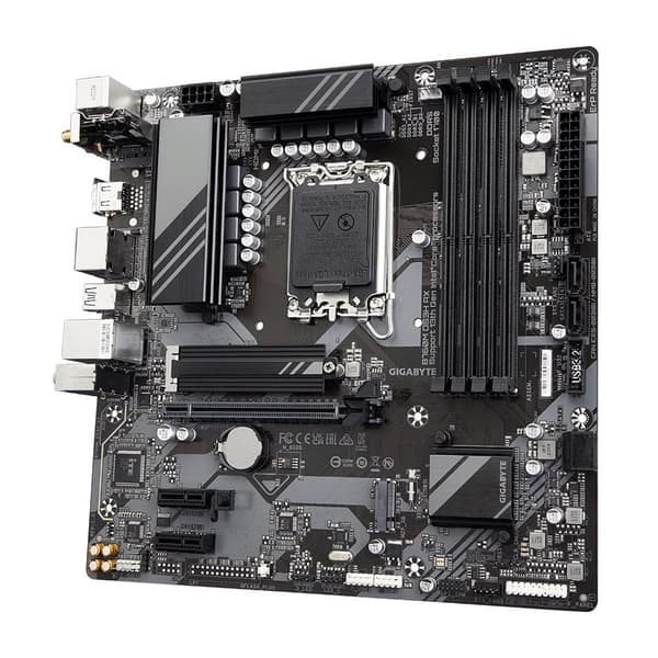 Gigabyte | B760M DS3H AX 1.3 M/B | Processor family Intel | Processor socket LGA1700 | DDR5 | Memory slots 4 | Supported hard disk drive interfaces SA