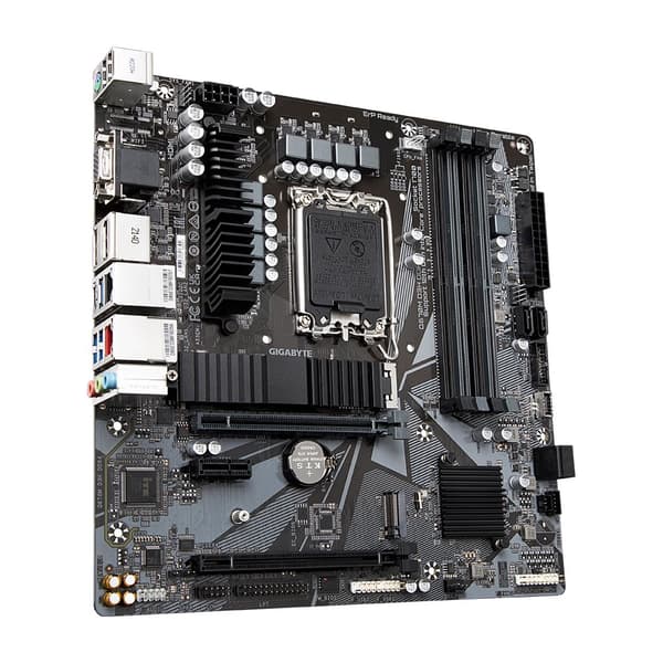 GIGABYTE Q670M D3H DDR4 Motherboard - Supports Intel Core 14th CPUs, 6+1+1 Phases Hybrid Digital VRM, up to 5333MHz DDR4 (OC), 2xPCIe 4.0 M.2, 2.5GbE