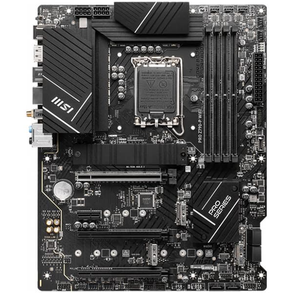 MSI | PRO Z790-P WIFI | Processor family Intel | Processor socket  LGA1700 | DDR5 DIMM | Memory slots 4 | Supported hard disk drive interfaces SATA, M