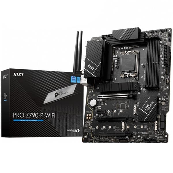 MSI | PRO Z790-P WIFI | Processor family Intel | Processor socket  LGA1700 | DDR5 DIMM | Memory slots 4 | Supported hard disk drive interfaces SATA, M