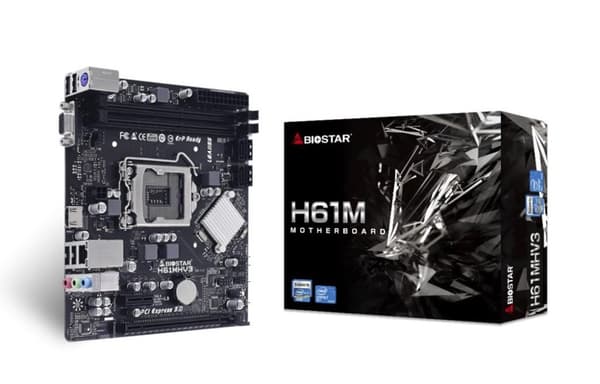 Motherboard BIOSTAR H61MHV3, Intel H61, sock. 1155, Ver 7.0