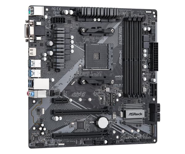 ASROCK B450M PRO4 R2.0 AM4 4xDDR4 4xSATA 1xM.2 mATX