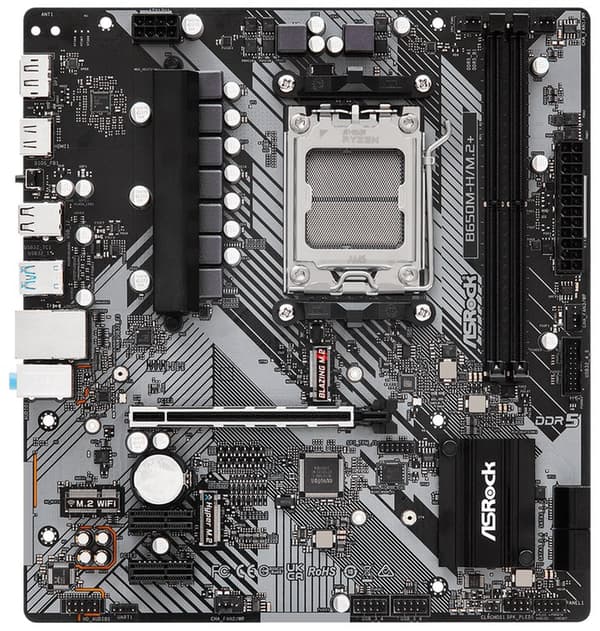 Płyta główna B650M-H/M.2 + AM5 2DDR5 HDMI/DP mATX