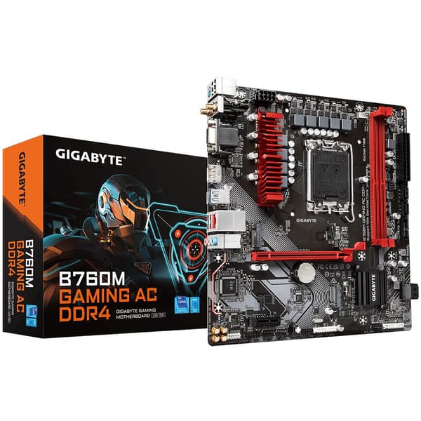Motherboard GIGABYTE B760M GAMING AC, LGA 1700