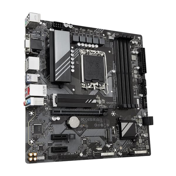 Mainboard|GIGABYTE|Intel B760 Express|LGA1700|Micro-ATX|Memory DDR5|Memory slots 4|2xPCI-Express 3.0 1x|1xPCI-Express 4.0 16x|2xM.2|1x15pin D-sub|1xHD