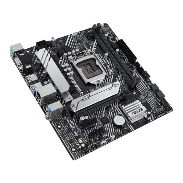 Mainboard|ASUS|Intel H510|LGA1200|MicroATX|2xPCI-Express 3.0 1x|1xPCI-Express 4.0 16x|1xM.2|Memory DDR4|Memory slots 2|1x15pin D-sub|1xHDMI|1xDisplayP