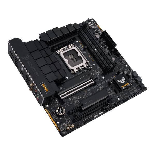 ASUS TUF GAMING B760M-PLUS WIFI D4 / Intel B760 / LGA1700 /4x DDR4 / 2x M.2 / DP / HDMI / 1x USB-C / WIFI / mATX