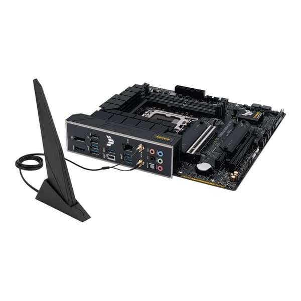 ASUS TUF GAMING B760M-PLUS WIFI D4 / Intel B760 / LGA1700 /4x DDR4 / 2x M.2 / DP / HDMI / 1x USB-C / WIFI / mATX