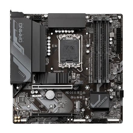 Gigabyte | B760M GAMING X DDR4 1.0 M/B | Processor family Intel | Processor socket  LGA1700 | DDR4 DIMM | Memory slots 4 | Supported hard disk drive i
